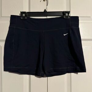 Nike Women's Navy Athletic Shorts